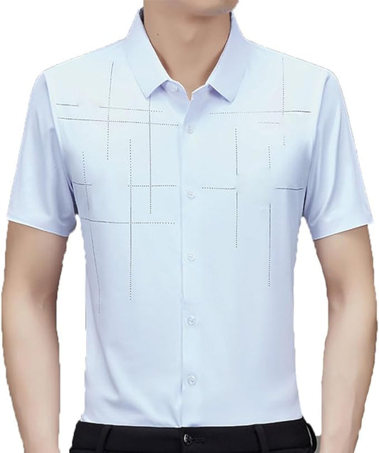 MEN'S ICE SILK BUSINESS SHIRT