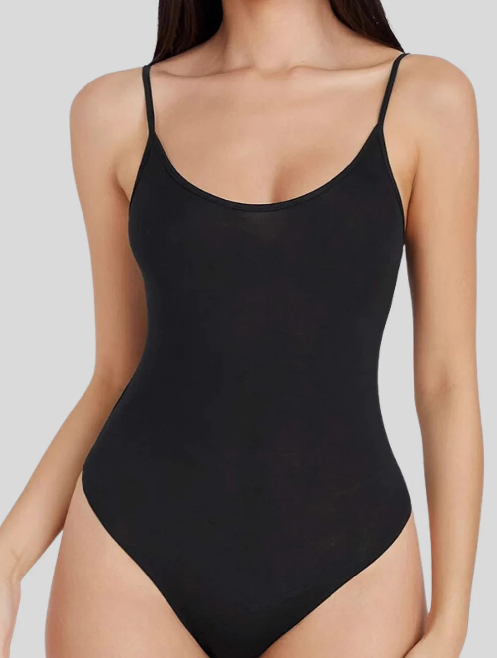 Tanga-Bodysuit mit Schnappverschluss